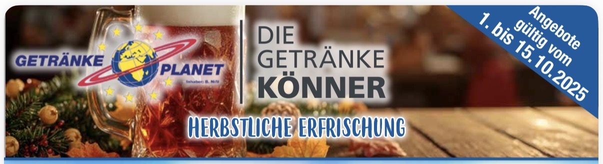 Getränkeplanet Flyer