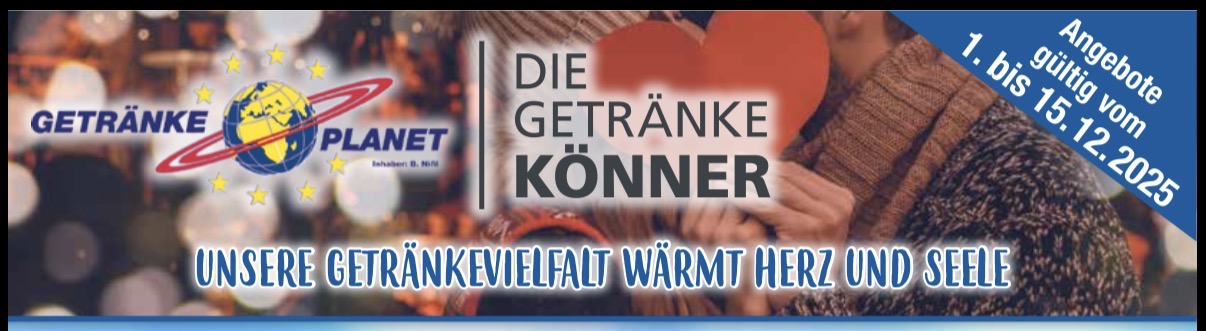 Getränkeplanet Flyer