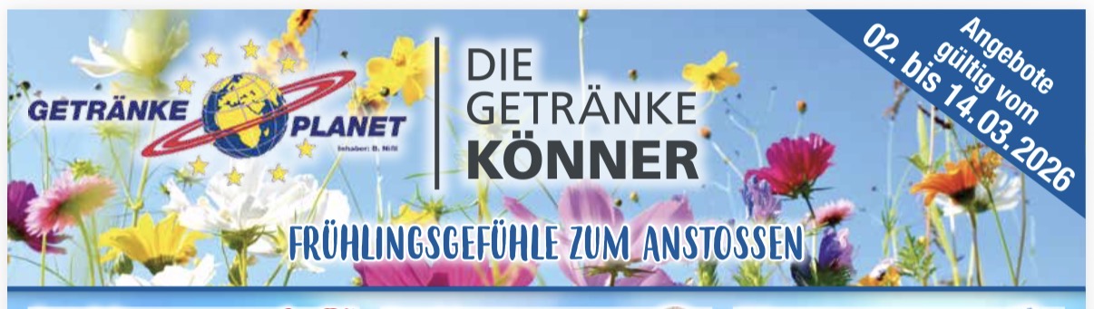 Getränkeplanet Flyer