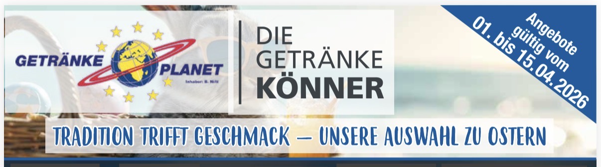 Getränkeplanet Flyer