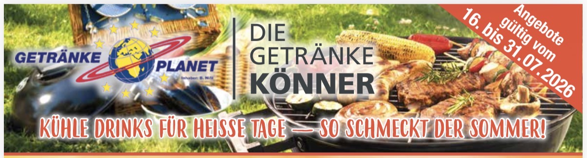 Getränkeplanet Flyer