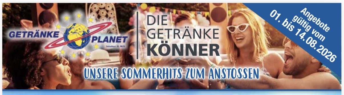 Getränkeplanet Flyer
