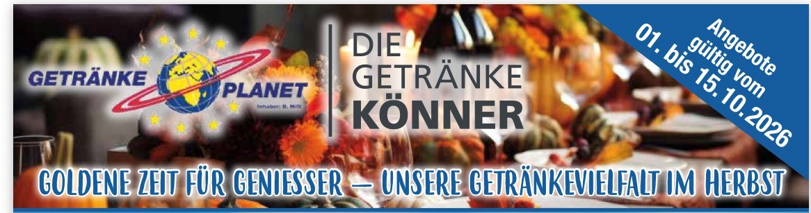 Getränkeplanet Flyer